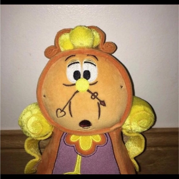 Disney Authentic Beauty & the Beast Cogsworth Plush - Picture 2 of 6